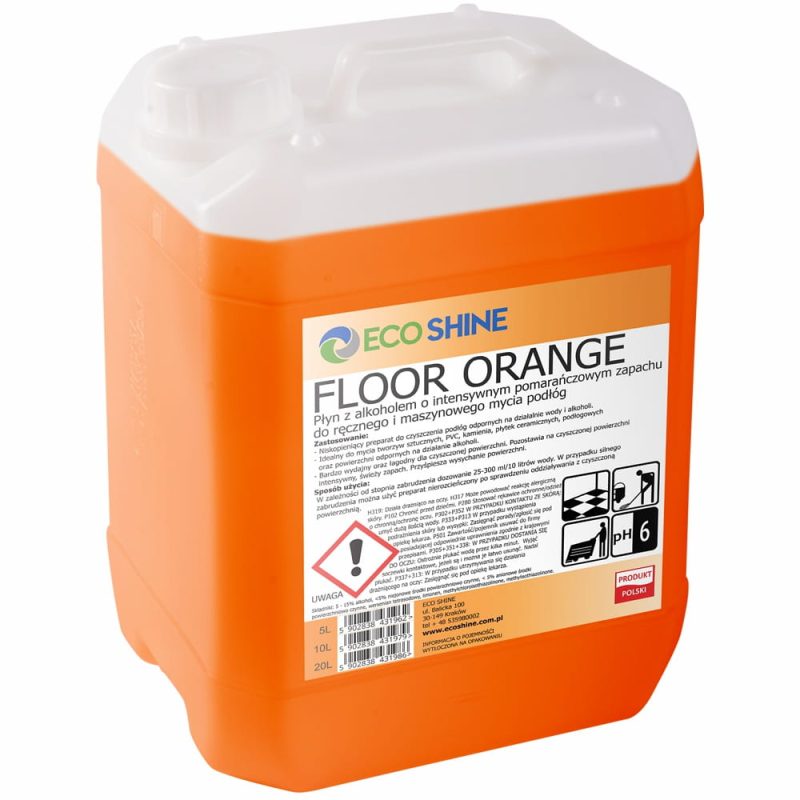 Eco Shine Floor Orange 5l płyn do mycia podłóg